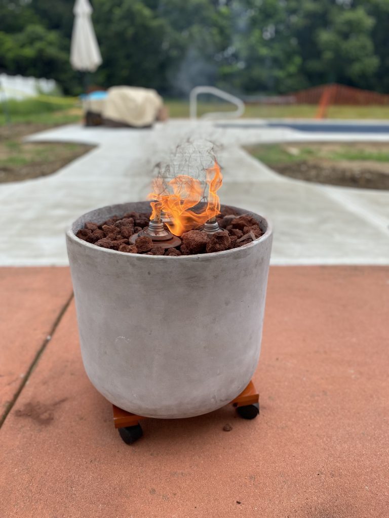 Make your own DIY Fire Bowl and save money over the more expensive versions. You can knock this out in under 15 minutes. 